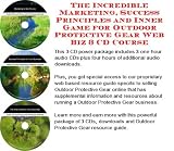 The Incredible Marketing, Success Principles and Inner Game for Outdoor Protective Gear Web Biz 3 CD Course