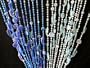 Beaded Curtains Iridescent Dolphins Blue