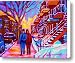 LOVELY DAY FOR A WALK Canvas Print / Canvas Art - Artist CAROLE SPANDAU
