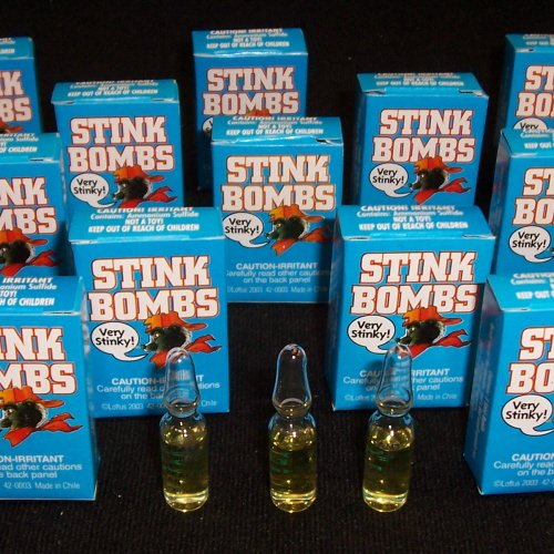 36 Stink Bombs/ Stink Bomb w/ Itching Powder Gag Toys & Practical Jokes