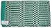 Mayatex Saddle Blanket - Ramrod Double Weave - Teal