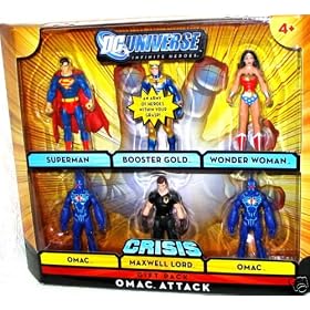 DC Universe Infinite Heroes Crisis Series Exclusive 6 Figure Gift Pack Omac Attack by DC Comics