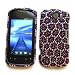 HTC myTouch 4G Slide (T-Mobile) Snap-on Protector Hard Case Rhinestone Cover "Bling Bling Leopard" Design