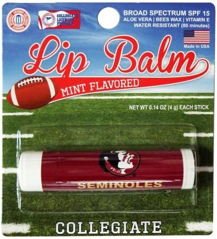 Worthy NCAA Lip Balm - Florida State Seminoles