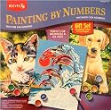 Painting By Numbers Set Offers Charming Animal Images To Complete In Easy-To-Use Acrylic Colors