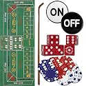 Complete Home Style Craps Set - Includes Everything You Need to Play Craps!