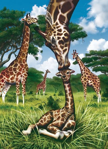 61JizYedLrL Ravensburger 300 Piece Kids Puzzle   Motherly Love