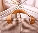 GreenForest Cotton Blend Linen Convenient Folding Storage Bin Basket With Totes,Closet Drawer ,Yellow Strips Polka Do(18.2x12.4x10.8Inches)