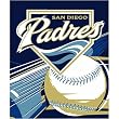 San Diego Padres MLB Royal Plush Raschel Blanket (Big Stick Series) (50"x60")