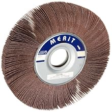 Merit Grind-O-Flex Abrasive Flap Wheel, 1-3/4" Arbor, Ceramic Aluminum Oxide