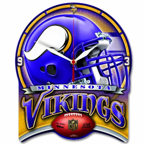 Minnesota Vikings High Definition Clock