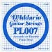 D'Addario Single Plain Steel 007