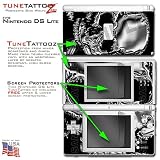 Nintendo DS Lite Chrome Skulls Tune Tattoo Skin Kit by TuneTattoozTM