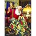 Quilting Santa 1000pc Jigsaw Puzzle by Ted Newsome