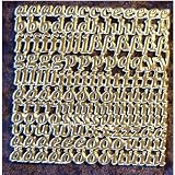 Produkt-Bild: Wachsbuchstaben Kleinbuchstaben in Silber