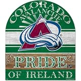 Wincraft St. Patrick's Day Colorado Avalanche "Pride of Ireland" Wood Sign