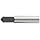 Union Butterfield 4587 High-Speed Steel Taper Pin Reamer, Straight Flute, Round With Square End Shank, Uncoated (Bright) Finish