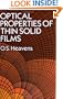 Optical Properties of Thin Solid Films (Dover Books on Physics)