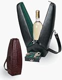 Kitchen & Housewares : Picnic Time 668-97188 Legacy Mahogany Insulated Wine Tote 1-bottle