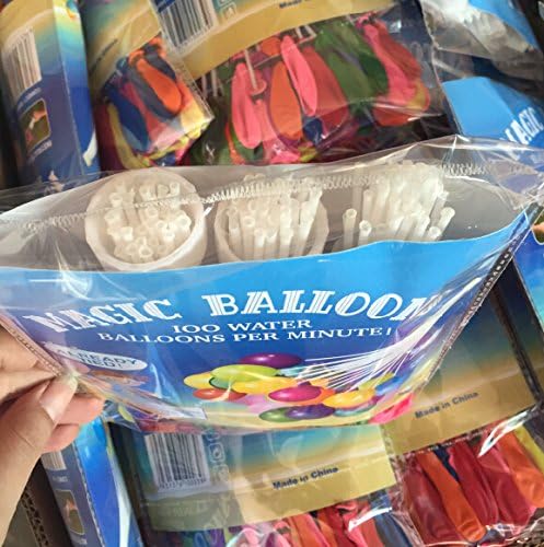 Magic Water Balloons. Fill 100 Balloons in Less That 1 Minute