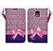 Samsung Galaxy Mega 2 Case - Wallet Folio ID Holder Pouch (MEGA 2 CHEETAH)