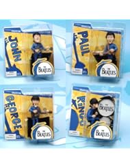 Beatles Collectors Memorabilia: 2004 McFarlane Cartoon Figure Set of 4