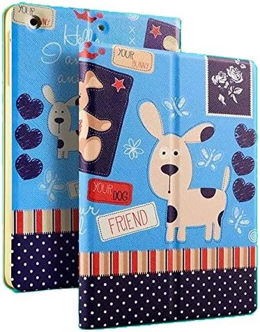 iPad Mini 2/3 Case, Dakotacase (Book style) Folio Ultra Slim Painted Pattern Stand Case, Flip PU Leather Protective Hard Case Cover For Apple iPad Mini 2 Mini 3 (Cute puppy)