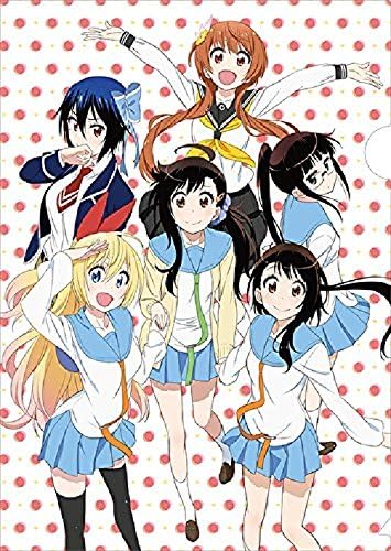 Anime Nisekoi False Love Clear File 2 piece Set 50731