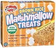 Glenny's Brown Rice Marshmallow Treats, Peanut Caramel, 5-Count Boxes (Pack of 6)