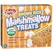 Glenny's Brown Rice Marshmallow Treats, Peanut Caramel, 5-Count Boxes (Pack of 6)