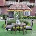 Lalhaveli Decorative Zari Embroidery Work Design Outdoor Umbrella Large 52 X 72 Inches RS.12000.00