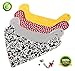Tommy Raz Bandana Drool Baby Bibs 4 Pack for Boys & Girls