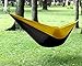 Yes4All Ultra Light Hammocks - Black/Yellow with Tree Strap - ²1X9VZ
