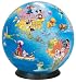 Esphera 360 9" 540 Pieces Disney Globe: Cast of Characters by Mega Brands