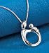 Mother and Child® Diamond Sterling Necklace