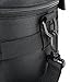 JJC Deluxe Lens Pouch Case Bag for Canon EF 70-200mm 1:4L USM ULTRASONIC/EF 28-300mm 1:3.5-5.6 L is USM/EF 70-300mm 1:4-5.6L is USM/Nikon AF-S NIKKOR 70-200mm 1:4G ED VR, Black