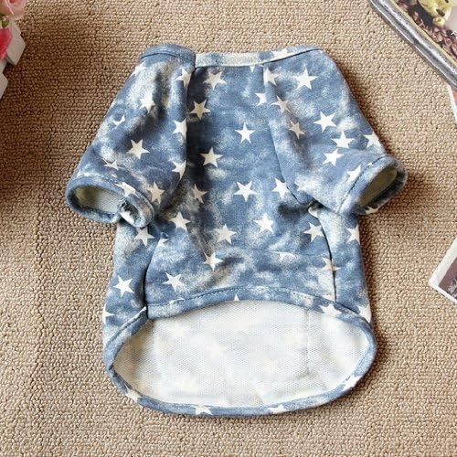 One Tail Four Paws American Flag T-Shirt, X-Large, Navy Blue