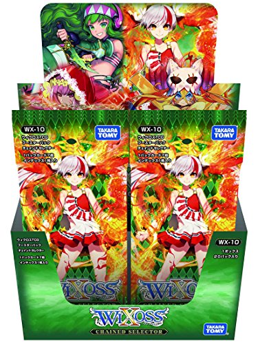 Wixoss WX-10 TCG booster packs Chained selector BOX limited illustrations Promo pack with two