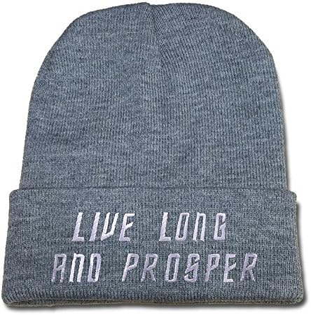Jeffrey Live Long Prosper - Star Trek Spock Vulcan Beanies Hats Skull Caps
