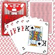 CopagT Poker Size Texas Holdem Design Peek Index - Red