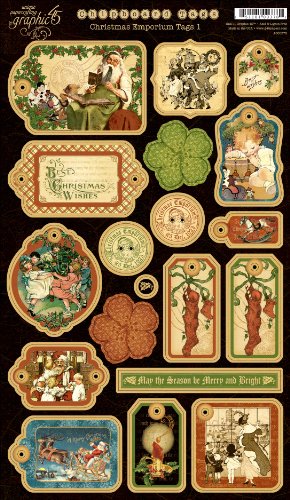 Christmas Emporium Chipboard Die-cuts 1
