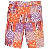 The Childrens Place Big-Girls Patchwork Plaid Bermuda Shorts