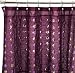 Popular Bath Sequins Shower Curtain, Purple