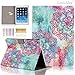 iPad Mini 1/2/3 Case - LittleMax(TM) [Card Holder]Stand Case with Auto Sleep/Wake Function Ultra Slim Flip Case Cover for Apple iPad Mini 1/2/3 [Free Cleaning Cloth,Stylus Pen]--# Ink Flower