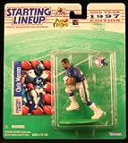CHRIS WARREN / SEATTLE SEAHAWKS 1997 NFL Starting Lineup Action Figure & Exclusive NFL Collector Trading Card