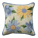 Park B. Smith Spring Bloom 18 by 18-inch Tapestry Decorative Pillow