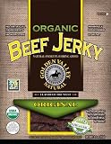 Golden Valley Natural Organic Beef Jerky, Original, 3-Ounce Pouches (Pack of 8)