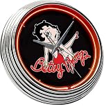 Betty Boop Neon Clock