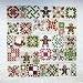 Gingerbread Joy Christmas BOM Garman Quakertown 12 Quilt Pattern Set