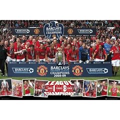 Football Posters: Manchester United - Premier League Champions 09 Poster - 61x91.5cm